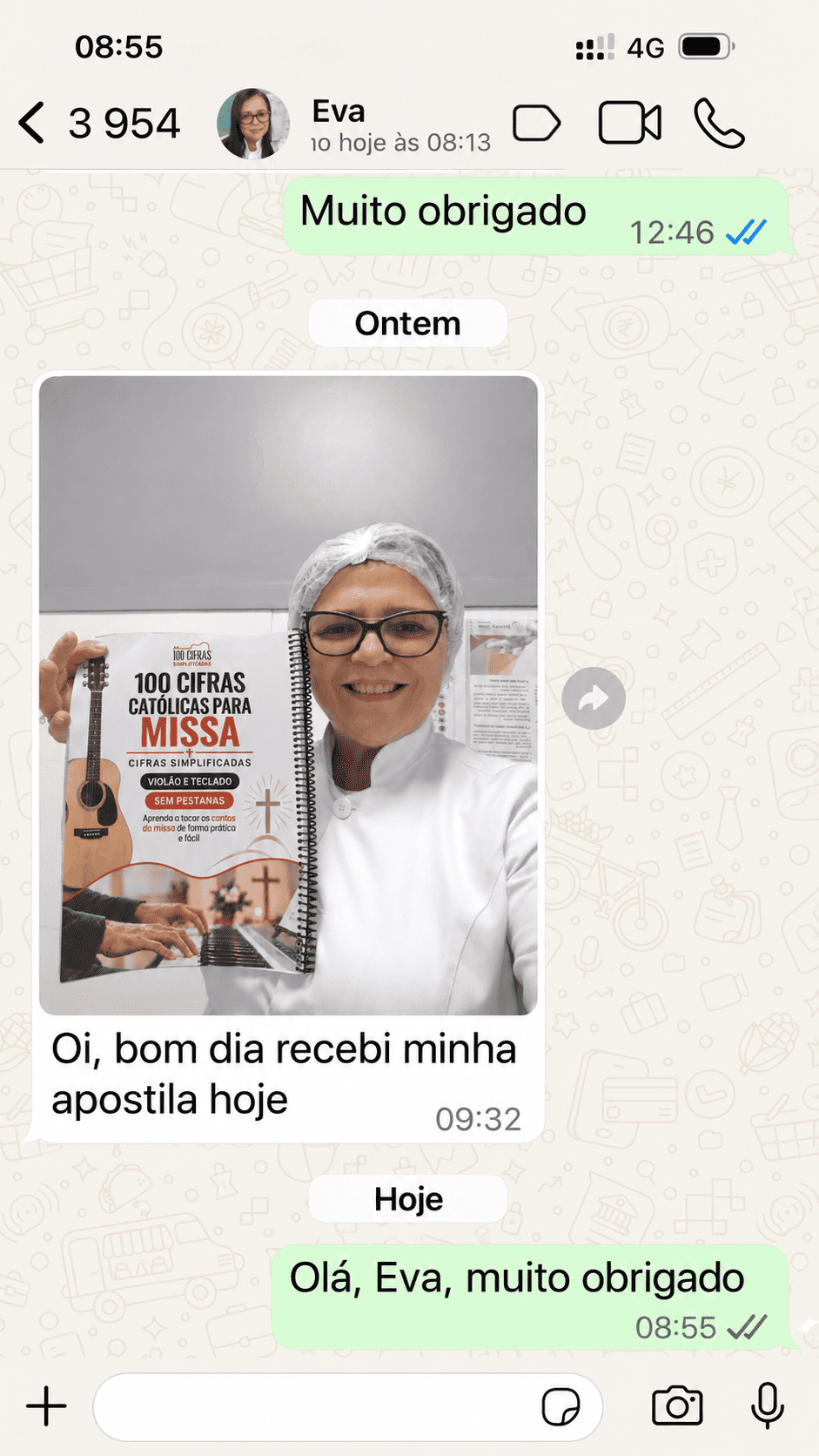 eva_recebe_apostila_católica_na_conversa